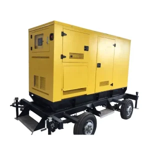 SCF1375 Diesel Generator Set with Trailer Type Weichai Engine 230 400V 50Hz 60Hz 1 Year Warranty