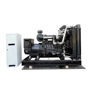 SDEC SC10E380D2 255KW 300KVA Open Frame Type Auto Start With ATS Water Cooled Diesel Generator Set 50/60hz 1500/1800RPM
