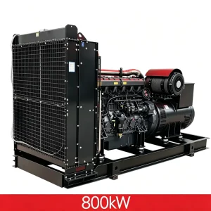 SDEC Series 800kW 1000kVA Low Fuel Consumption Design for Construction Site Industrial Open Type Diesel Generator