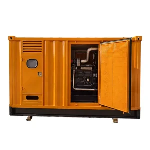 SDEC Shangchai DC350 365KW 455KVA High Speed Diesel Container Type Diesel Generator Brushless Alternator 1500 1800RPM 50 60hz