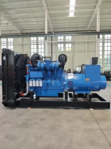SE800DF 800kw Open Frame Diesel Generator 50Hz DC Start 95% Efficiency Yuchai Engine Hospital School Supermarket