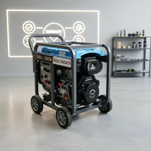 SELOSEN 5000W 5.5KW Diesel Welding and Generator 6KW 300A 5KW 230V 50Hz Electric Start Farm Use diesel Welders for Sale