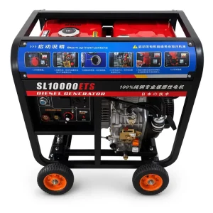 SL10000ETS HOLFILL Silent Type Diesel Welding Generator 5kW MMA Stick Welder 230V Electric Start Open Frame
