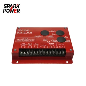 SPARK POWER ESC9800 Electronic Speed Governor Diesel Generator Alternator Speed Control Unit Engine Control Board Genset