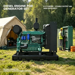 Salt Resistant Marine Diesel Engine 4 Cylinder 2.8L 150 Hp Ce Certified