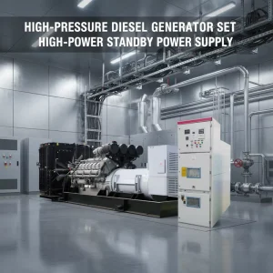 Sdec Engine High Voltage Diesel Generator Set 1000kw 1200kw Silent Type ATS Oilfield Use
