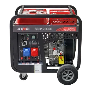 Senci 8kw Diesel Generator 8.5kw Portable Open Frame Air Cooled With Wheel Generator
