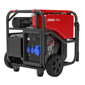 Senci Diesel Inverter Generator Open Frame 7kW 9KVA Manual Electric Start Portable Generador
