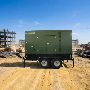 Shangchai Engine 135KW 140KW 150KW 160KW 180KW 175KVA 200KVA 225KVA Mobile Portable Type Diesel Generators Silent Type ATS Opt
