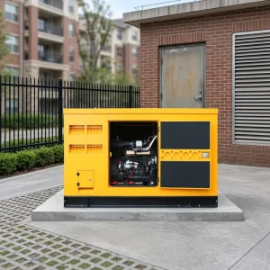 Shanghchai 125kva 100kW Single Phase Silent Diesel Generator Set 230V 400V Auto Start 50 60Hz