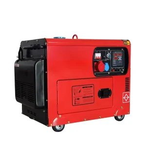 Silent 10kVA Diesel Generator 50Hz Auto Start Remote Start Open Frame 1800 RPM Single/Three Phase