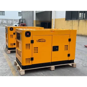 Silent 15KW 50/60Hz 230V/240V Three Phase ATS Low Fuel Consumption Soundproof Electric Start Genset Diesel Generator