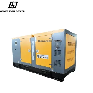 Silent 20KW Water Cool Diesel Electrostatic Generator with ATS Container Type Electric Start Portable