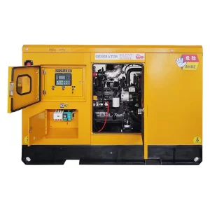 Silent 20kW Diesel Generator Noise Reducing Enclosure Small Power Fuel Saving King