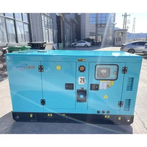 Silent 3 Phase Diesel Generator 12KW 60KW Capacity Open Frame Remote Start 480V 240V 230V Rated Voltage ATS Option 60Hz