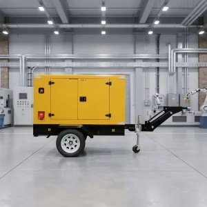 Silent 30 Kva diesel Generator 50kva Trailer Diesel Generator High Mobility Power Station 3 Phase Mobile Genset for Outdoor Use