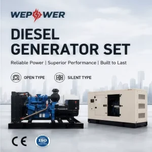 Silent 360KW 450KVA Diesel Generator Standby Power ATS 1800 RPM for Vietnam Project