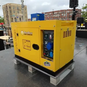 Silent 3kva 5kva 8kva 10kva Diesel Generator with Auto Start Soundproof 10kw ATS Home Use 50 60Hz Frequency