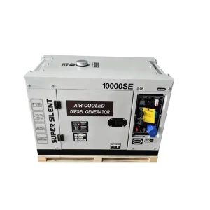 Silent Air Cooled Diesel Generator Set ATS 12V DC Electric Start Home Backup Power for Single Three Phase AC 50 60Hz