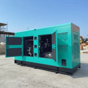 Silent Box Diesel Generator Set 30KW 50 150 200 400kW 380V Dust & Rain Proof 1800 RPM Remote Control For Hotels And Schools