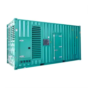 Silent Container Type Diesel Generator 1MW 2MW 3MW 4MW Power Generator Electric Genset From Factory for Data Centers