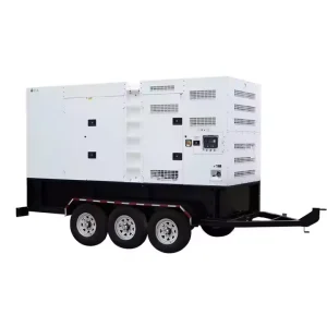 Silent Cummins Generator Trailer 150kw 120kw 100kw Mobile Type 120kva 150kva 180kva 200kva diesel Generator