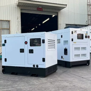 Silent Diesel Fuel Generator 10kw 15kw 20kw 60Hz 1500 1800RPM Three Phase 10kva 20kva 30kva Waterproof Silent Diesel Generator
