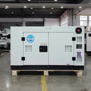Silent Diesel Generator 12kW 15kW 18kW CNMC Engine Residential Commercial Three Phase Twin Cylinder Generator