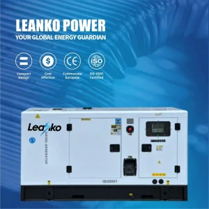 Silent Diesel Generator 15KVA 25KVA 35KVA Engine Water Cooled for Industrial Use Brushless Alternator with AVR and ATS