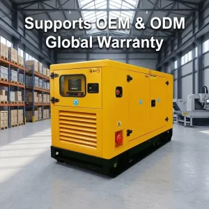 Silent Diesel Generator 15kw 20kw 25kw 3 Phase Portable for Home Use with ATS