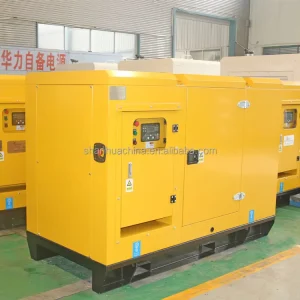 Silent Diesel Generator 20kw 25kva Compact Low Fuel Consumption Stable for Home Backup Small Business Outdoor Use