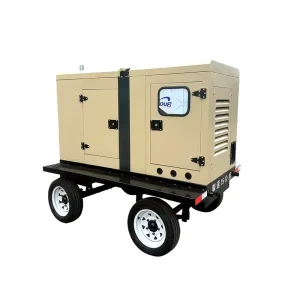 Silent Diesel Generator 30KW 40KW 50KW Generador Electrico 100% Copper Alternator Copper Brushless 1500rpm 50Hz 60Hz