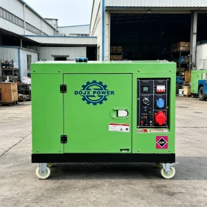 Silent Diesel Generator 5/8/10KVA Portable ATS AVR 110V/440V 50/60Hz Single/Three Phase Home Outdoor Emergency Backup Power