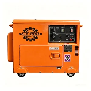 Silent Diesel Generator 5/8/9KVA Portable ATS AVR 110V/220V/440V 50/60Hz Single Three Phase Home Outdoor Emergency Backup Power