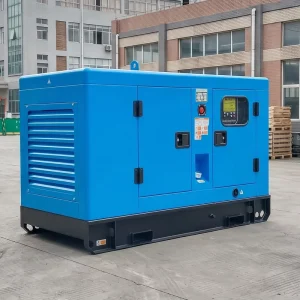 Silent Diesel Generator 50-200kw Home Genset 3 Phase Permanent Magnet Generator with ATS and for Engine