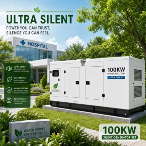 Silent Diesel Generator 50kva-800kva Soundproof ATS