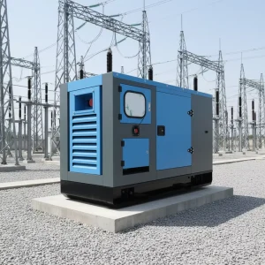 Silent Diesel Generator 50kw Leiteng Engine 50 60Hz Auto Start ATS Low Noise Industrial Use 3 Phase 4 Wire