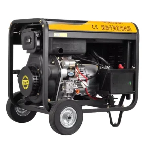 Silent Diesel Generator 5kVA 5kW 50Hz Fully Customized 3 Phase Voltage Power Construction Site