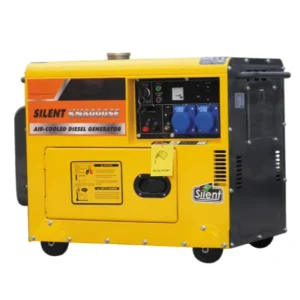 Silent Diesel Generator 6kW 11kW Max Air Cooled Gen set KN Series Single Three Phase Electric Start Home & Industrial Use