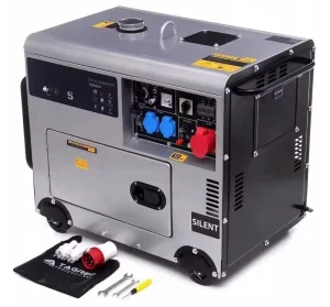 Silent Diesel Generator 8 50KVA Home Use High Efficiency Durable Cast Iron Engine CE Certified Easy Start 50 60Hz 220V 380V