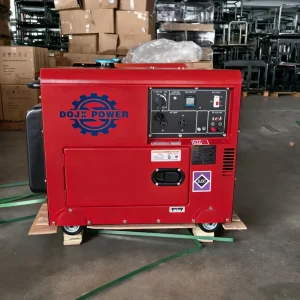 Silent Diesel Generator Mobile Type Portable Single-Phase and Three-Phase Optional 60 Hz ATS Small Household Emergency Generator