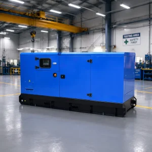 Silent Diesel Generator Open Frame 300kW 375KVA Professional Diesel Generator Set