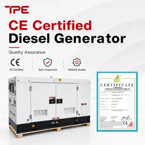 Silent Diesel Generator Open Frame Auto Start ATS Construction Site Industrial Low Noise Backup Power Unit