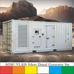 Silent Diesel Generator Set 1000KVA 800KW 50HZ 60HZ 110V 220V 380V 415V Single & Three Phase Industrial Electric Power