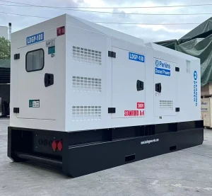 Silent Diesel Generator Set 100kW 120kW 140kW 160kW 200kW Stamford Alternator 380V 3 Phase ATS Backup Power