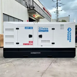 Silent Diesel Generator Set 100kW 120kW 140kW 160kW 200kW Stamford Alternator Deep Sea Controller ATS 50 60Hz