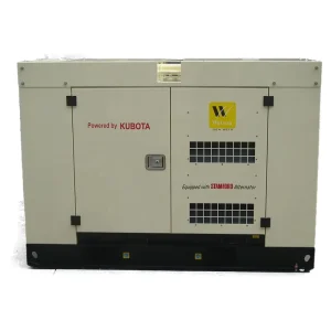 Silent Diesel Generator Set 20KVA Soundproof Kubota Diesel Generator Set