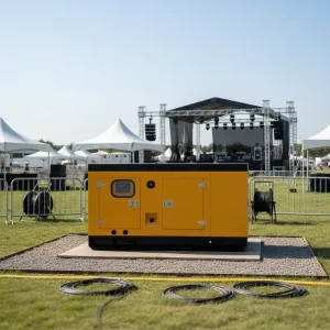 Open Frame Diesel Generator Set 24KW 30KVA 20KVA 40KVA 480V 230V AC Single Phase Silent Type Auto Start ATS 60Hz Frequency