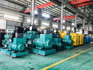 Silent Diesel Generator Set 3 Phase 50Hz 1500rpm 30kW 40kW 60kW 80kW 100kW 120kW for Industrial Backup Power
