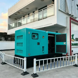 Silent Diesel Generator Set 300KW 500KW Perkins Electric Generator Canopy